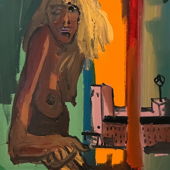 Akt, 1994, 130 x 100 cm