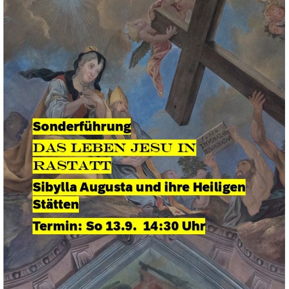 Detail Deckengemälde Schlosskirche