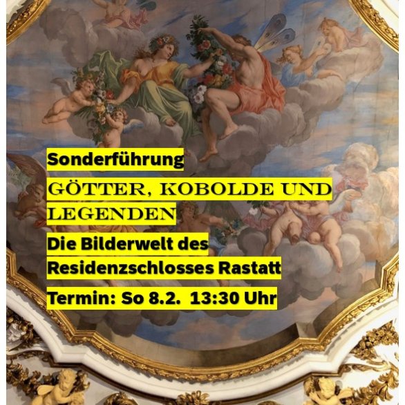 Deckengemälde im Residenzschloss