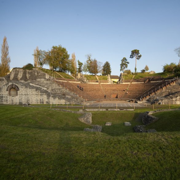 Das roemische Theater im Abendlicht