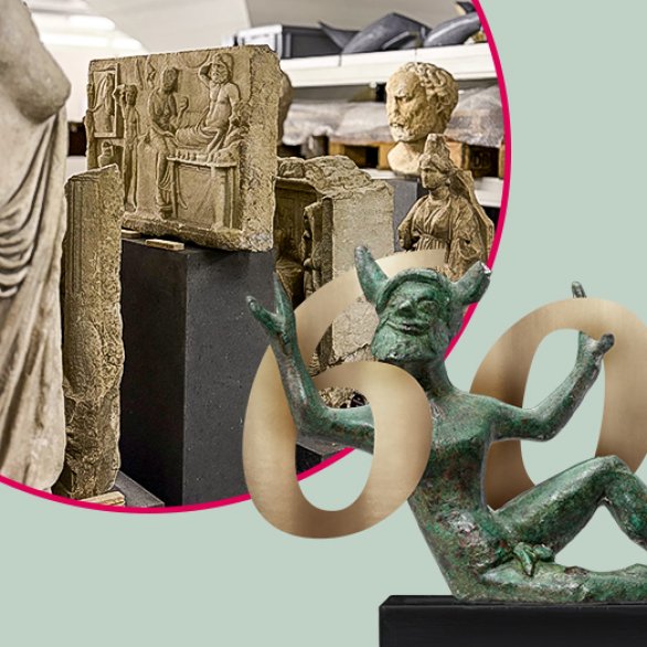 Blick ins Magazin des Antikenmuseum Basel