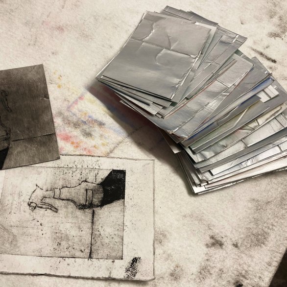 Druck mit der Tiefdruck-Technik Druck mit der Tiefdruck-Technik