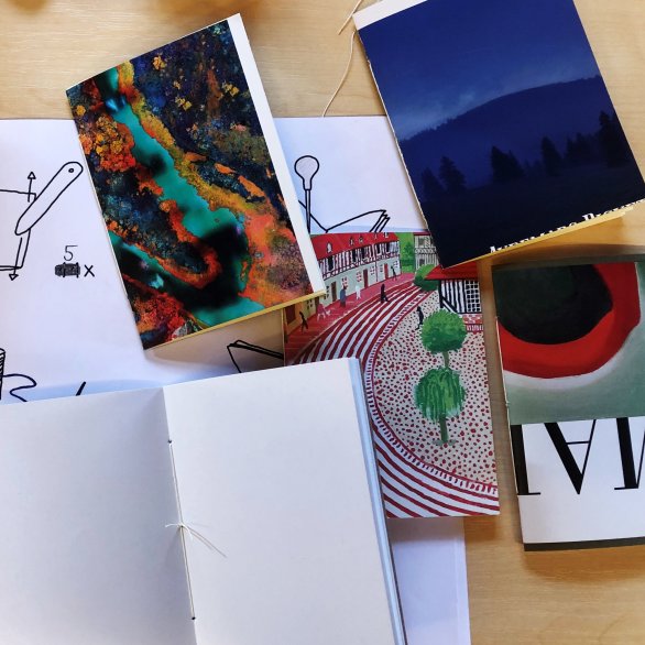 Ein individuell zusammengesetztes Notizheft Ein individuell zusammengesetztes Notizheft