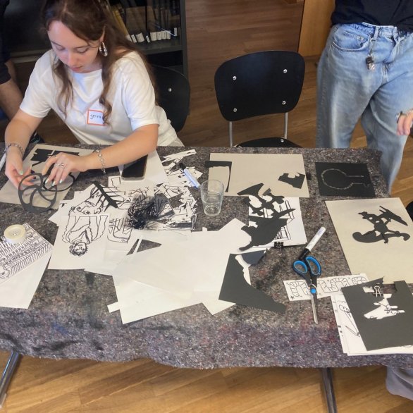 Workshop Faltkarte mit Ornamenten Workshop Faltkarte mit Ornamenten