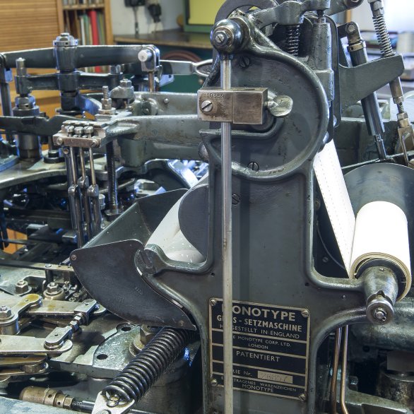 Die Setz- und Giessmaschine Linotype