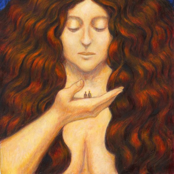 Bleistiftzeichnung Szene New York