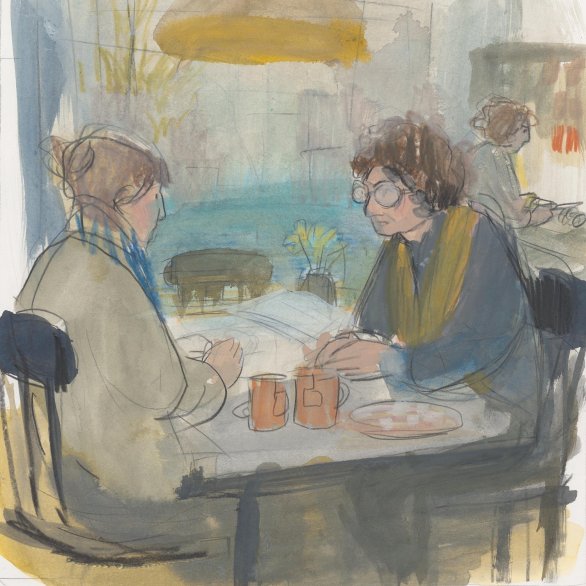 Zeichnung von Barbara Yelin