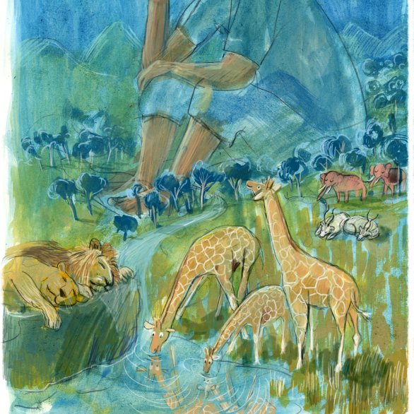 Zeichnung von Barbara Yelin
