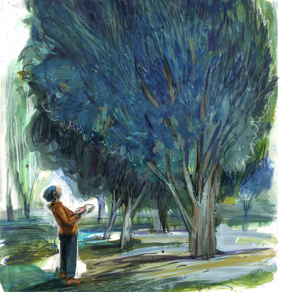 Zeichnung von Barbara Yelin