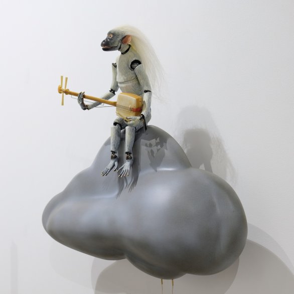 Nicolas Darrot, «Yuki Otoko» Detail, 2025. Courtesy the artist und Galerie C; Foto: Nicolas Darrot.