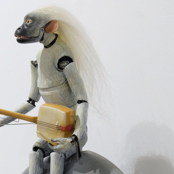 Nicolas Darrot, «Yuki Otoko» Detail, 2025. Courtesy the artist und Galerie C; Foto: Nicolas Darrot.