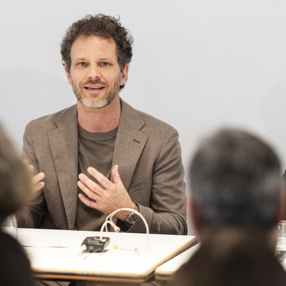 Friedrich von Bose im Gespräch