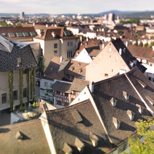 Das Museum ist in die Altstadt eingebettet