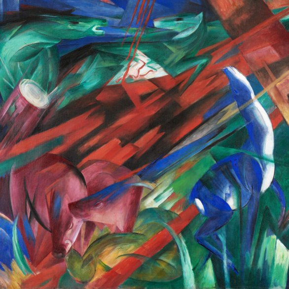 Tierschicksale, Franz Mark, 1913