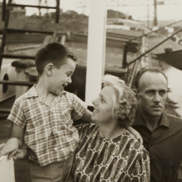 "Schiffersfamilie zirka 1961" / Foto: Rolf Schlebach