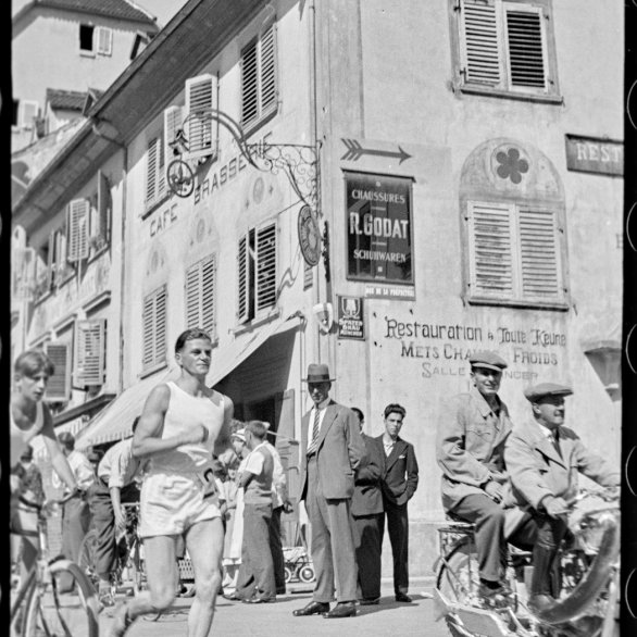 Epreuve de marche à Delémont