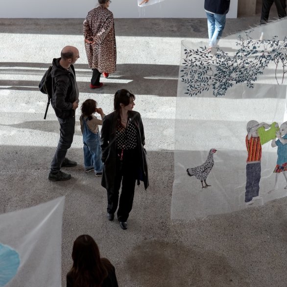 Kunsthaus Baselland Ausstellung Whispers from tides and forests