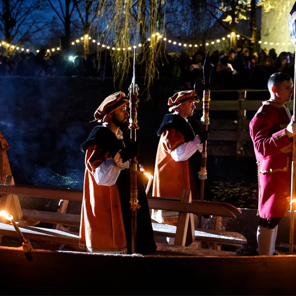 Saint Nicolas débarque à l'Écomusée d'Alsace