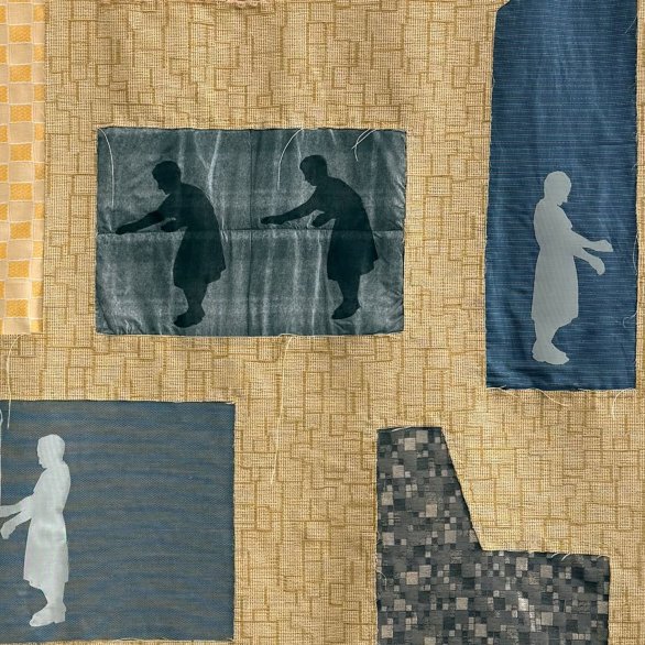 Aurora Király, «Moodboards (Silk Ribbon Archive Books)» (Ausschnitt), 2026
