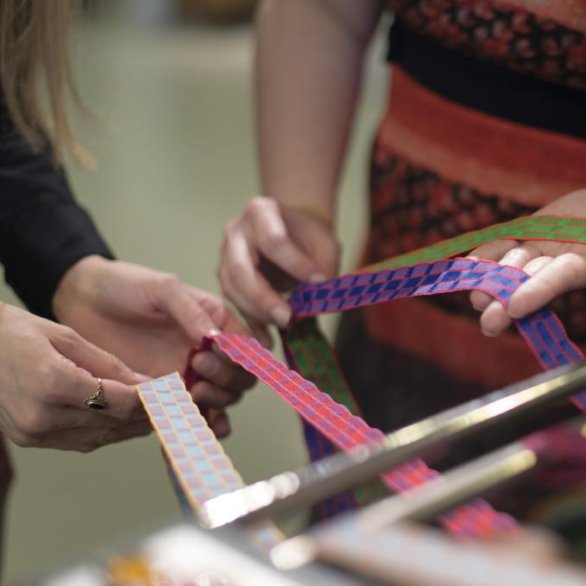 Seidenband. Museum.BL