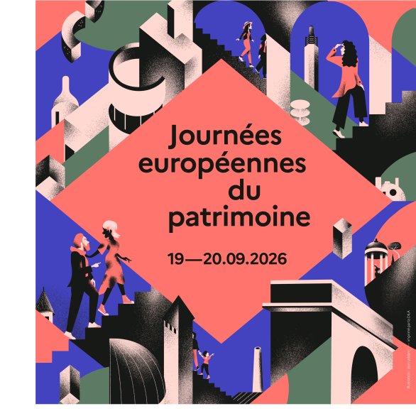 Affiche des journées européennes du patrimoine 2026