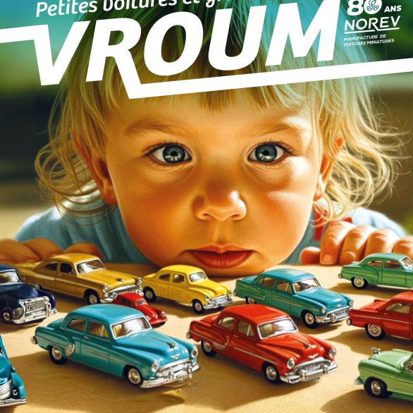 Affiche exposition "VROUM"