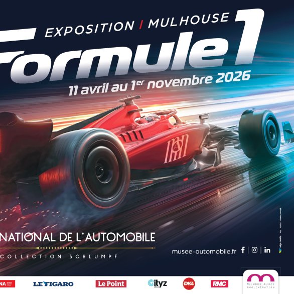 Affiche de l'exposition "Formule 1"