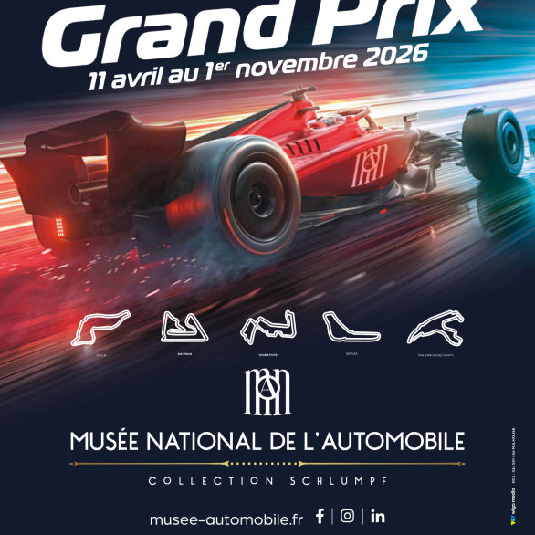 Affiche de l'exposition "Formule 1"