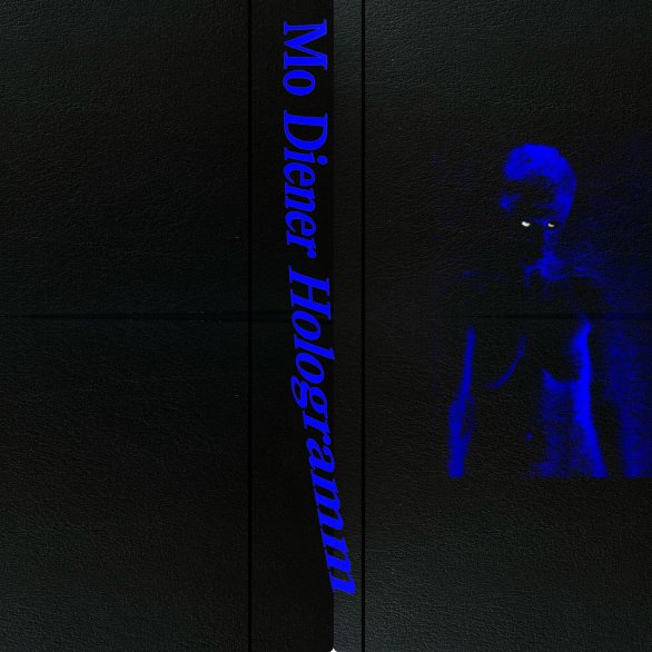 Umschlag der Publikation "Hologramm - Mo Diener", Design: ROLE Studio, Verlag: Scheidegger & Spiess, Zürich