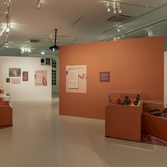 Bracelet. Alliage cuivreux. Premier âge du fer. Kolbsheim. Fouille Antea. Photo : M. Bertola / Musées de Strasbourg