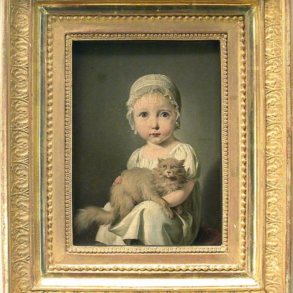 Louis Léopold Boilly, Gabrielle Arnault enfant (1811-1872) (détail). Musée du Louvre © GrandPalaisRmn (musée du Louvre) / A. Didierjean