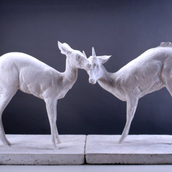 Rembrandt Bugatti, Mes antilopes, 1909 © Nicolas Fussler, Musées de la Ville de Strasbourg