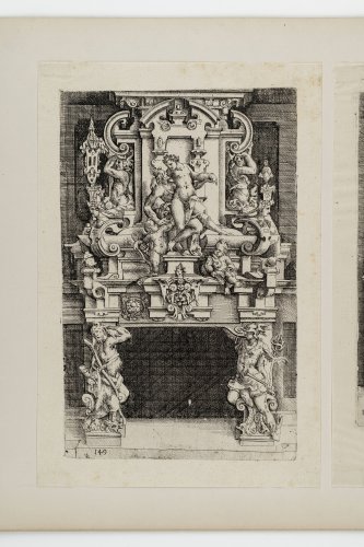Wendel Dietterlin, planche tirée de l’Architectura, Nuremberg, 1598, Cabinet des Estampes et des Dessins, Strasbourg