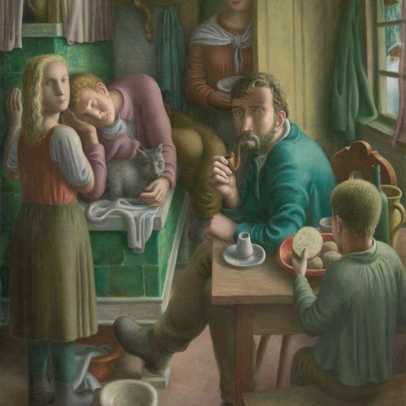 Ferdinand Hodller (1853-1918), Tänzerin, 1913-1914 <br>Öl auf Leinwand, 39 x 40 cm<br>Aargauer Kunsthaus<br> Foto: Brigitte Lattmann