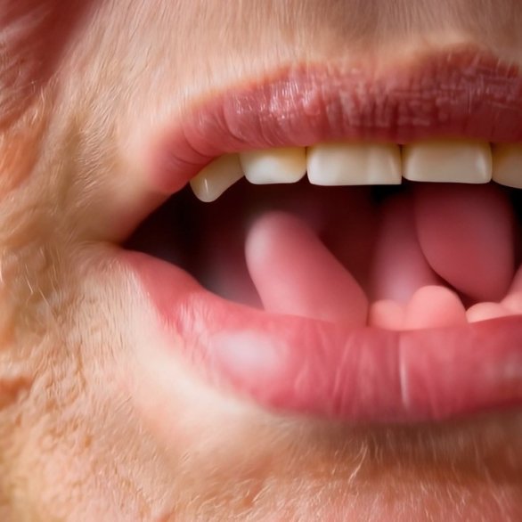 Videostill aus read my lips, Teil der Arbeit your choices should be grounded in reality,  2025, Videoinstallation ca. 15 Minuten © Kristina Lenz & Alex Simon Klug