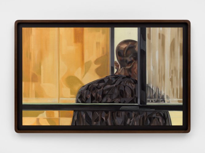 Toyin Ojih Odutola, Back to the Body, 2023, courtesy the artist and Jack Shainman Gallery