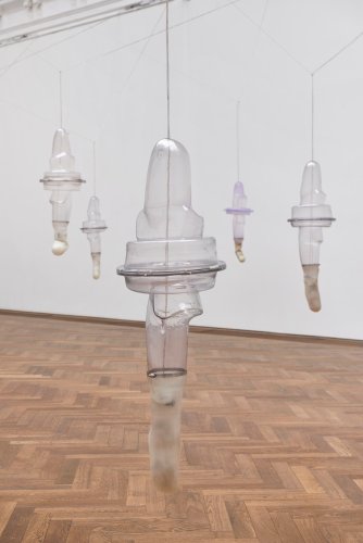 Ausstellungsansicht, Berenice Olmedo, «Hic et Nunc», Kunsthalle Basel, 2022. Foto: Philipp Hänger / Kunsthalle Basel