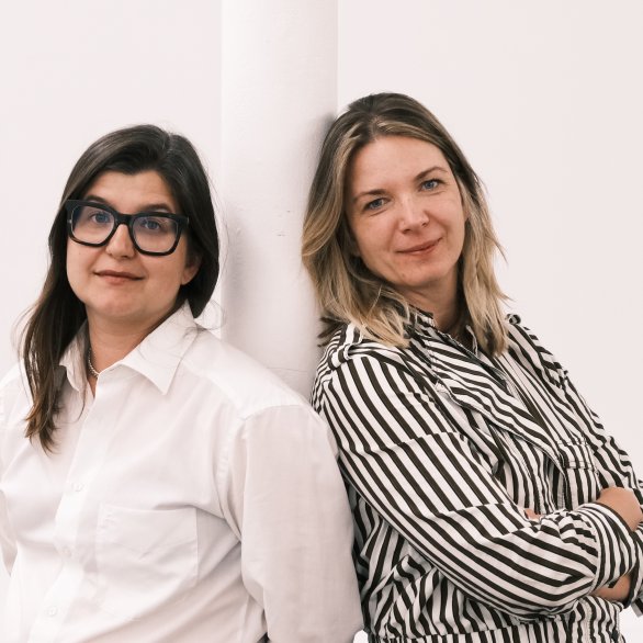 Olga Osadtschy et Yulia Fisch