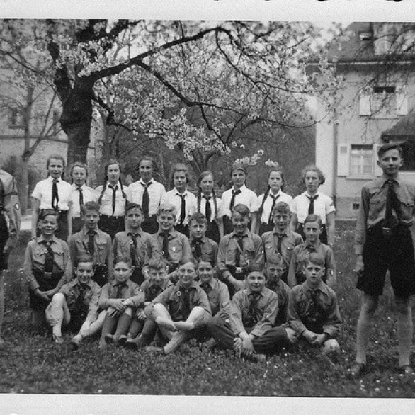 Müllheimer BDM- und HJ-Mitglieder