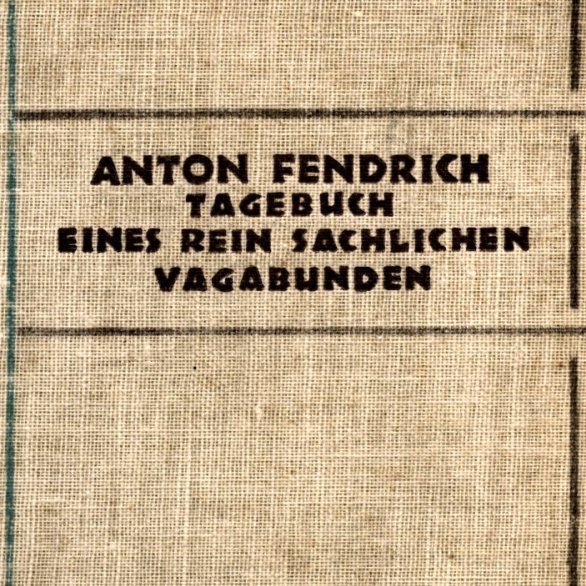 Buchcover Anton Fendrich