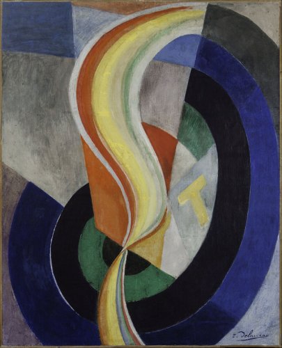Robert Delaunay, Hélice, 1923, Öl auf Leinwand, 100,6 x 81,5 cm, Wilhelm-Hack-Museum, Ludwigshafen