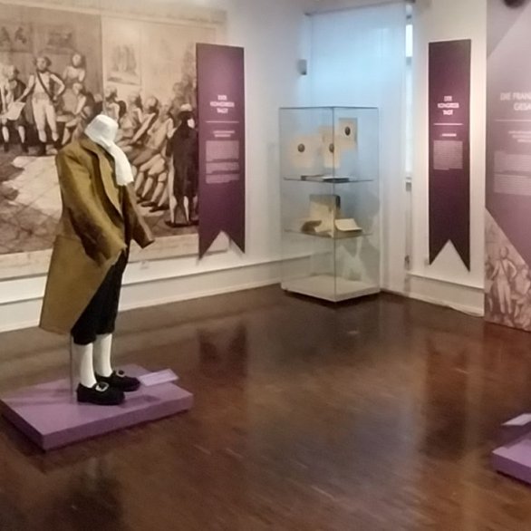 Blick in die Ausstellung, Stadtmuseum Rastatt, Iris Baumgärtner