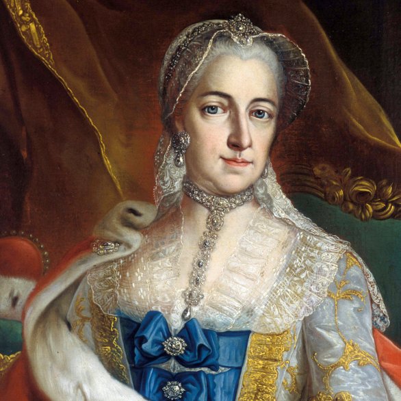 Frauenporträt in barocker Kleiderung, sitzend mit Buch