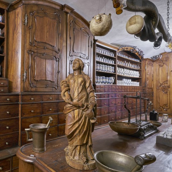 Le musée de la pharmacie de l'Université de Bâle