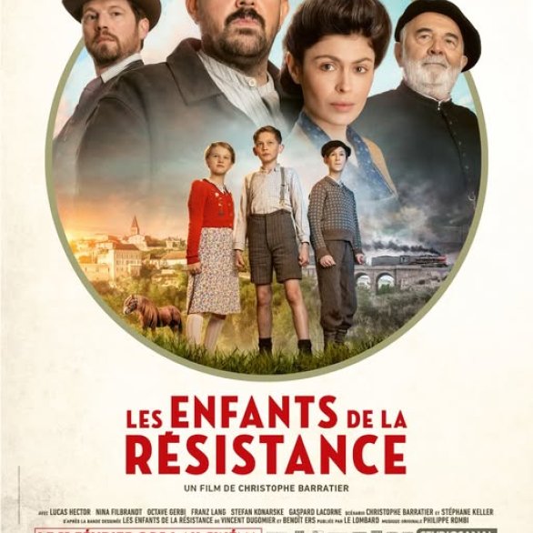 Affiche du film "les enfants de la résistance"