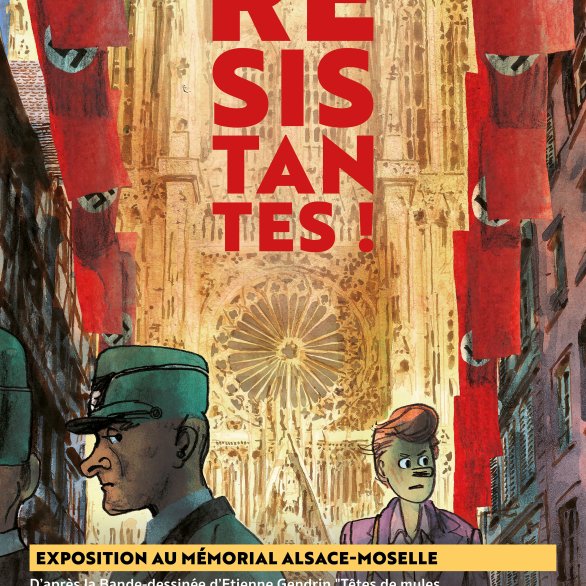 L’exposition « Résistantes ! » est tirée de la bande dessinée « Têtes de mule ».