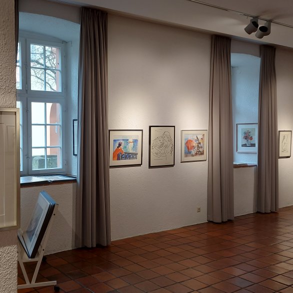 Blick in die Ausstellung