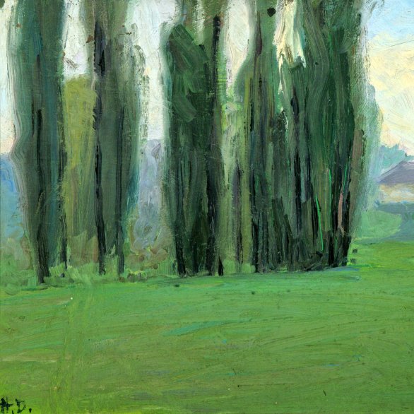 Hermann Daur, Pappeln, Foto: Thomas Dix