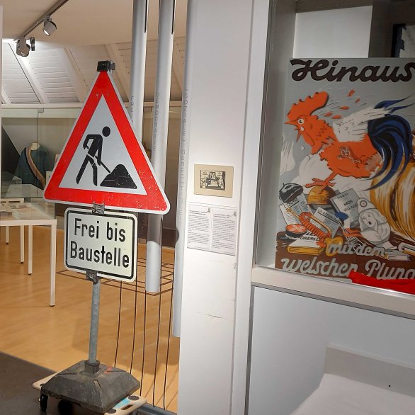 Baustelle Demokratieabeilung im Dreiländermuseum