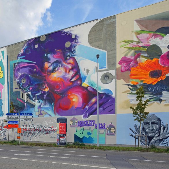 Bell-Areal in Basel, 2020.  Foto von Martin schulte-Kellinghaus